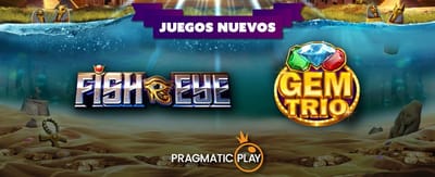 Banner promocional de juegos de casino online con colores vibrantes